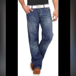 SMITH AND JONES Zuccio Straight Leg Blue Jeans- 34x32 NWT!